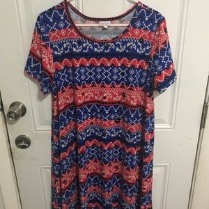EUC LuLaRoe “Carly” dress! XL, Make an Offer!